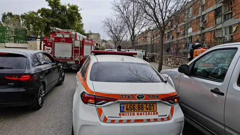 The scene from Bar Yochai Street