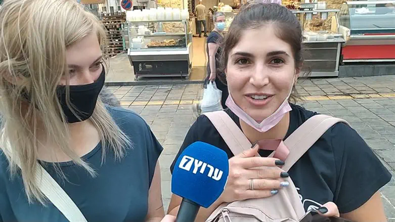 День выборов на рынке Механе Иегуда