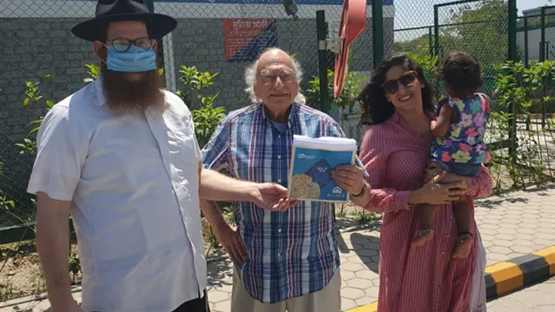 חלוקת המצות בהודו