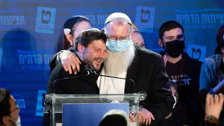 בצלאל סמוטריץ' והרב שמעון כהן