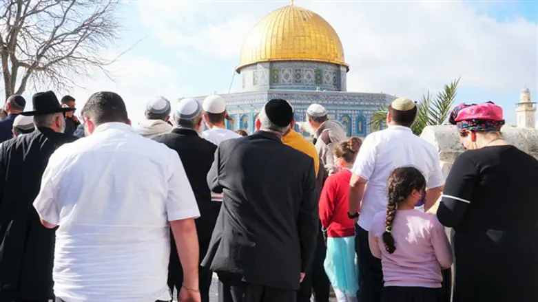 חול המועד פסח על הר הבית