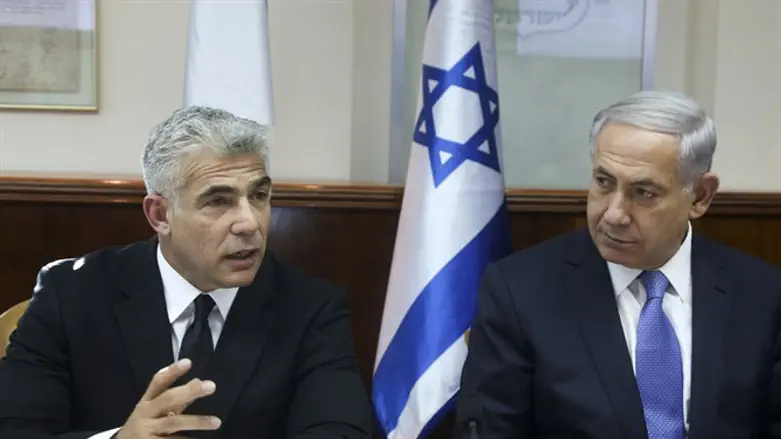 גם בין המנהיגים שהיו כאן פעם לא הייתה אהבה גדולה. נתניהו ולפיד