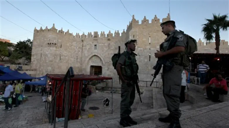 Полиция у Шхемских ворот