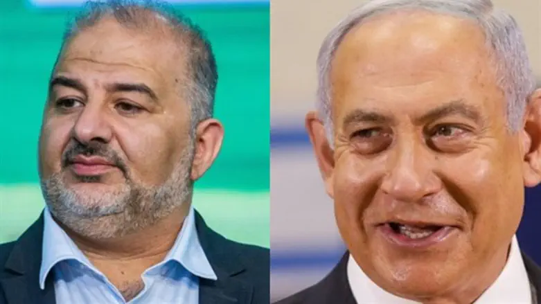 Netanyahu and Abbas