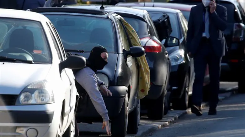 Scene of stabbing attack in Rambouillet