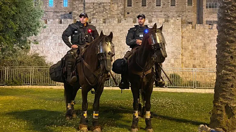 Police in Jerusalem