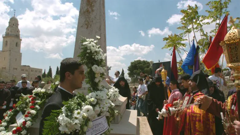 ציון יום השנה לטבח הארמנים בירושלים