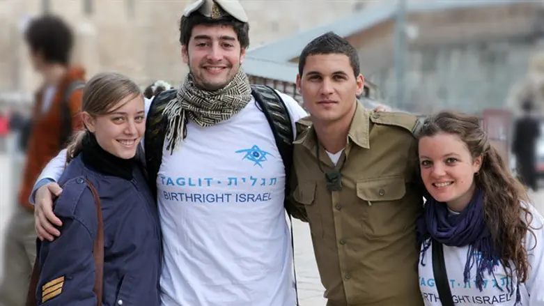 Участники проекта Birthright Israel