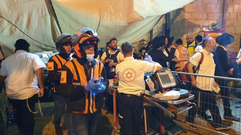 MDA forces in Meron