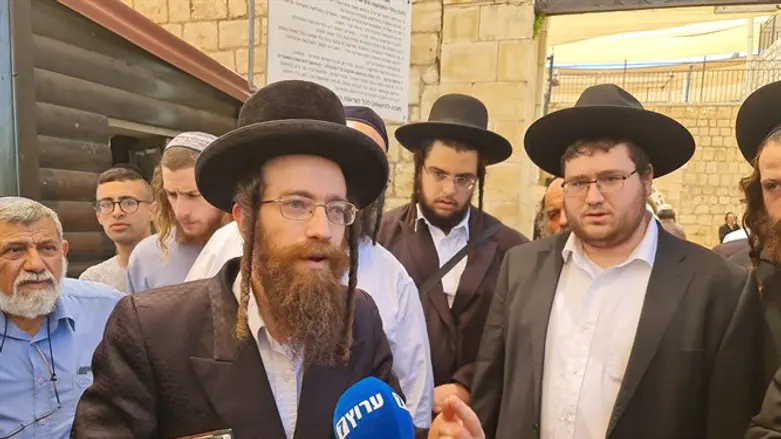 Хасид из Цфата Менахем