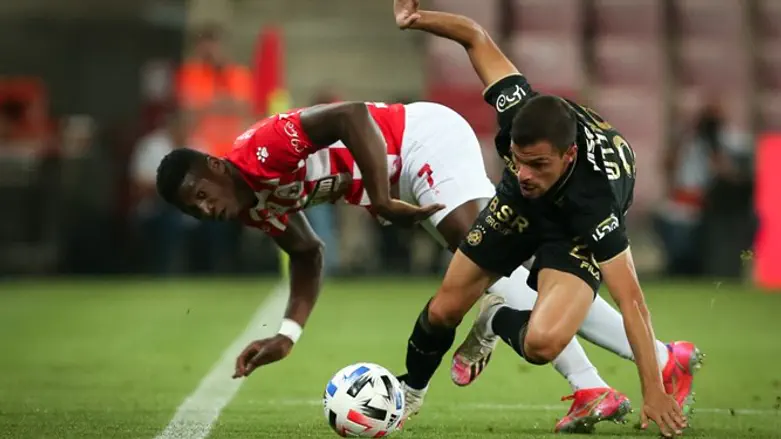 שחקני באר שבע ומכבי הערב