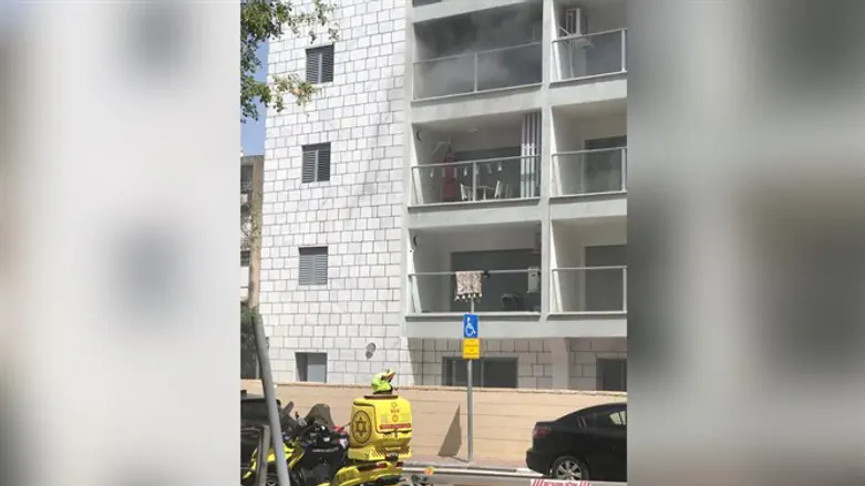 שריפה בחולון