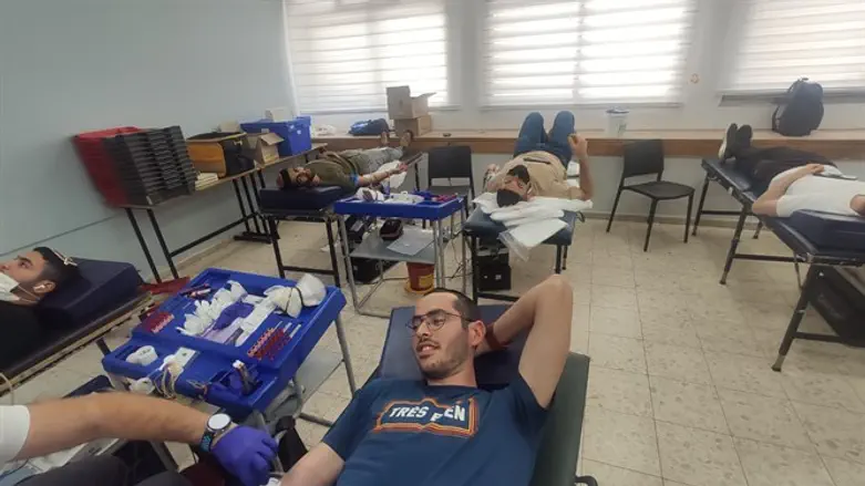 תרומת הדם בישיבה