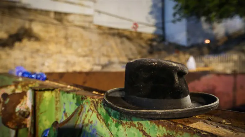 זירת האסון במירון