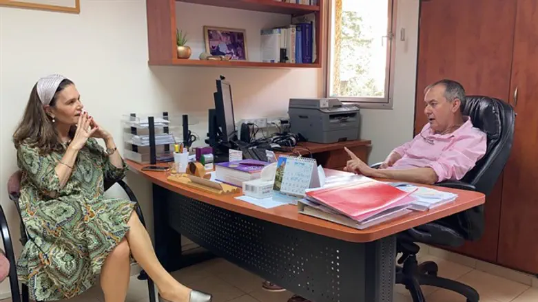 ח"כ מיכל וולדיגר וד"ר צבי פישל