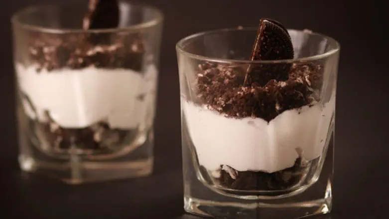 קינוח כוסות טבעוני