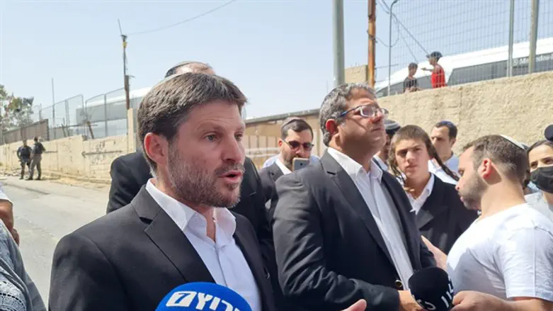 Smotrich in Sheik Jarrah