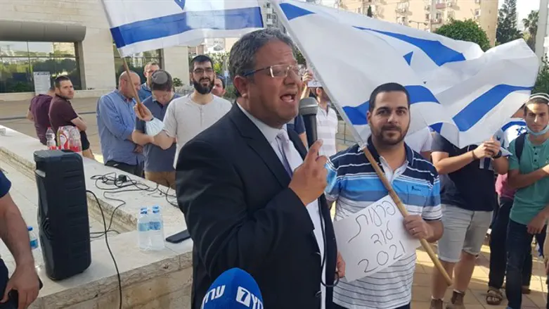 Итамар Бен-Гвир в Ришон ле-Ционе