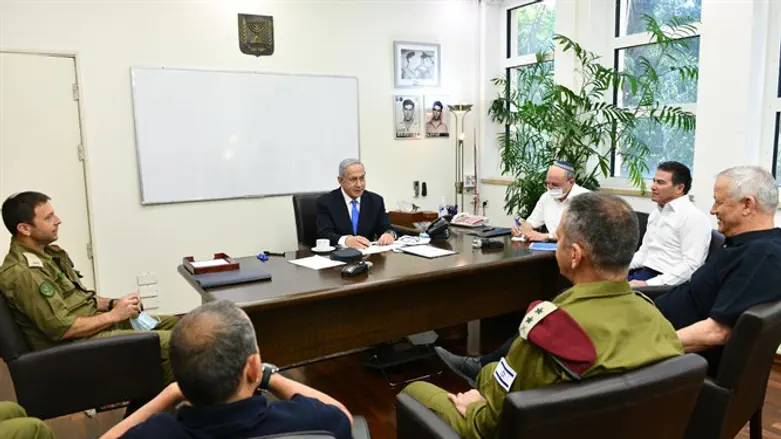 נתניהו בהערכת מצב