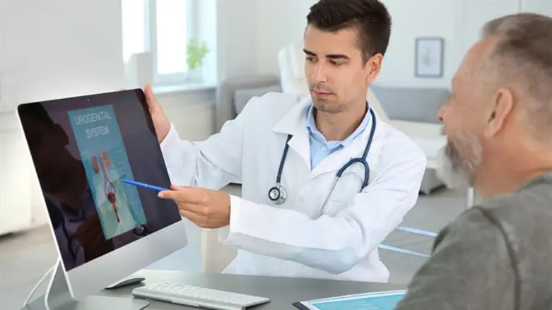 ניתוח פרוסטטה. אילוסטרציה