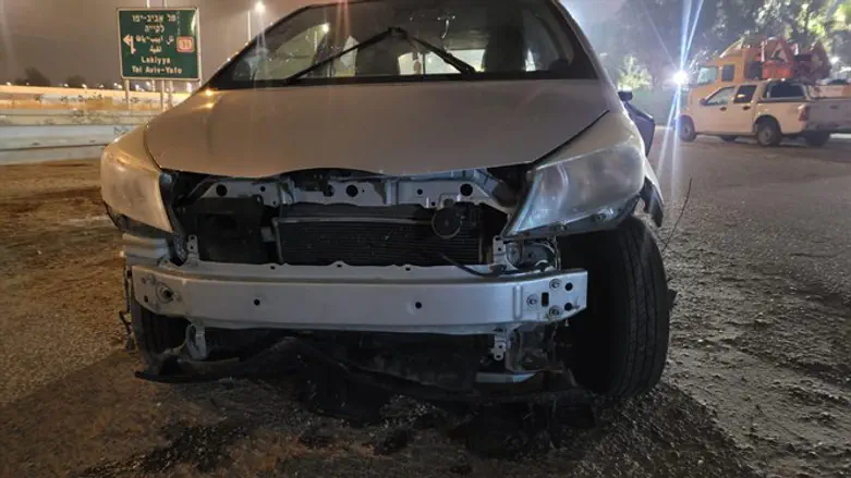 the car after the lynching attempt