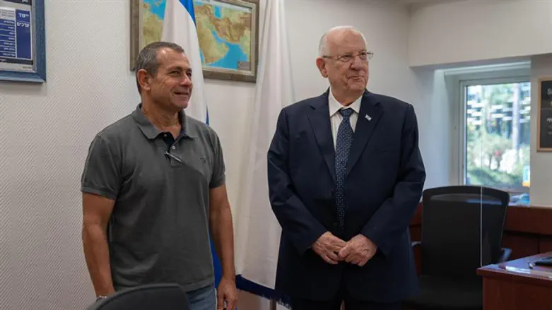 ראובן ריבלין ונדב ארגמן