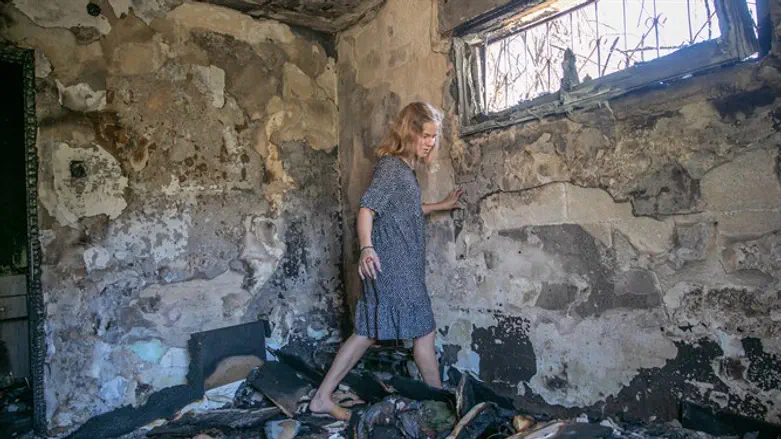 תושבת רמת אשכול חוזרת להריסות ביתה, השבוע