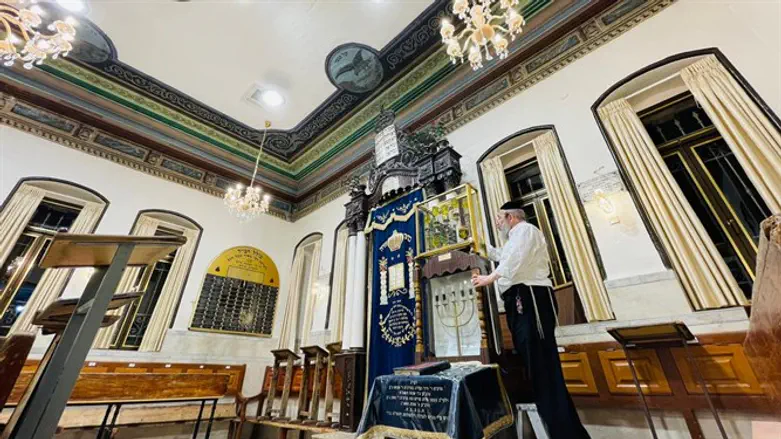 'בעל התניא שול', שכונת מאה שערים בירושלים