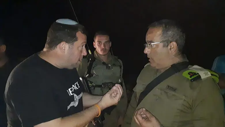 Йоси Даган и Вафа Хирбави