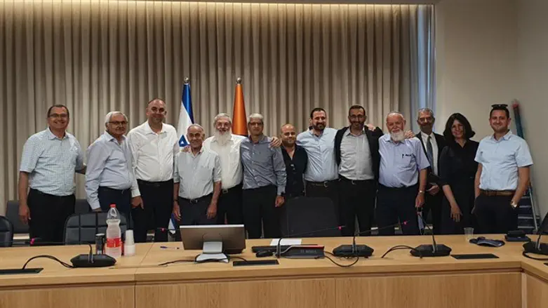 באולם מועצת העיר