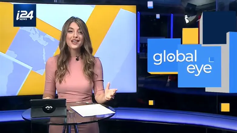i24NEWS Global Eye News Anchor Natasha Kirtchuk