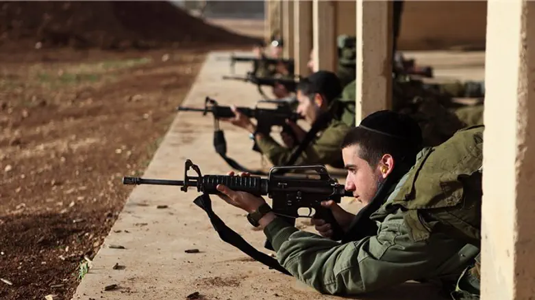 Военнослужащие бригады Нáхаль. Иллюстрация