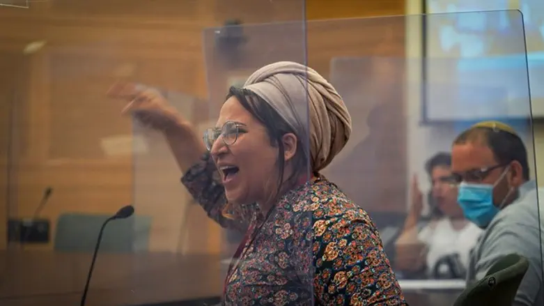 Rinat Bloch in the Knesset