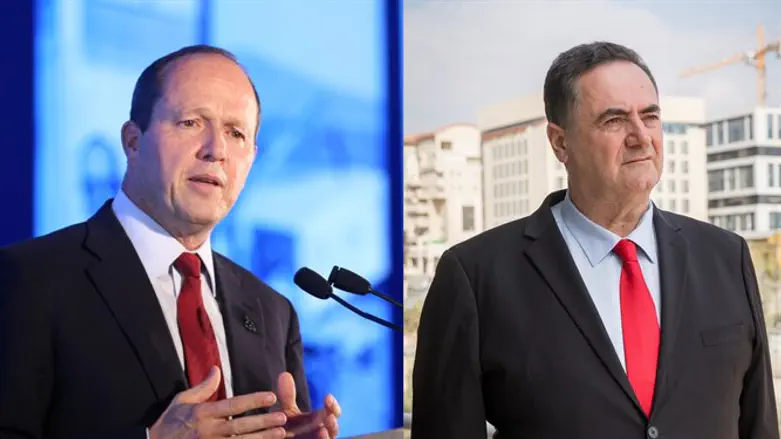 ישראל כ"ץ וניר ברקת