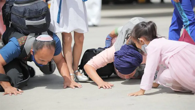 100 בני ובנות קהילת בני המנשה עלו ארצה