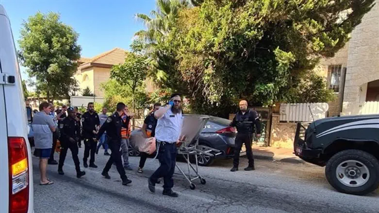 Место теракта в Гиват-Зэеве