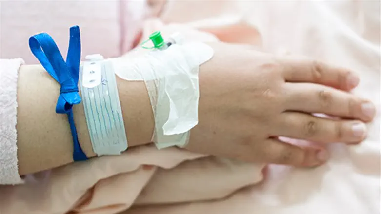 חולה באשפוז. אילוסטרציה