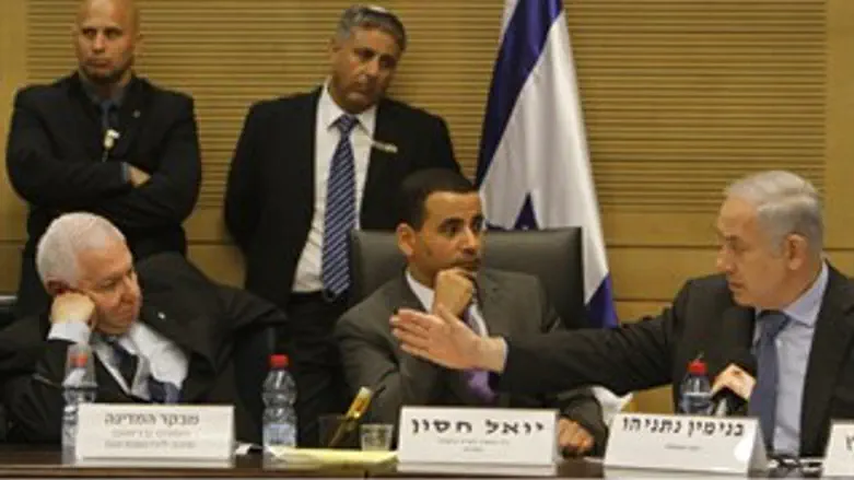 נתניהו בוועדה