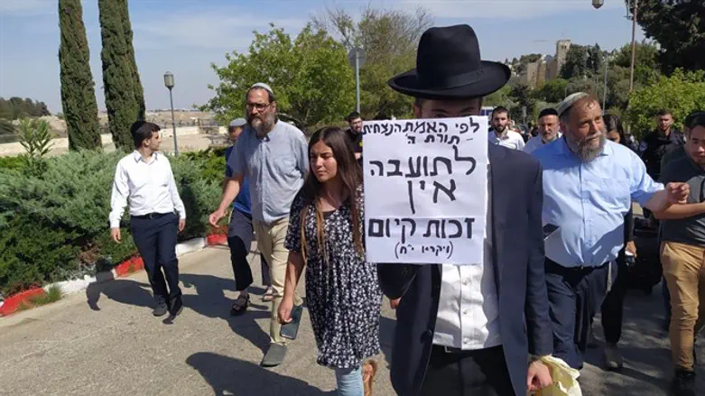 Protest against Pride March