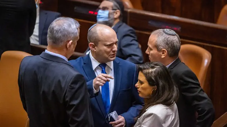 MKs Naftali Bennett and Ayelet Shaked