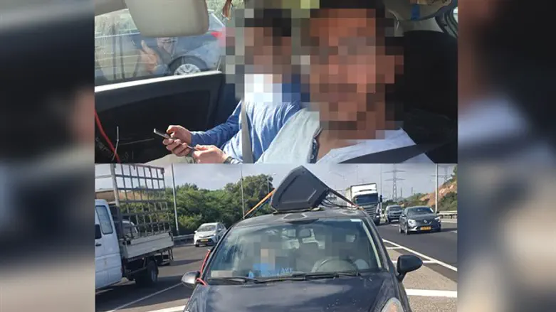 הרכב שעקב אחרי רכבה של ח"כ סילמן