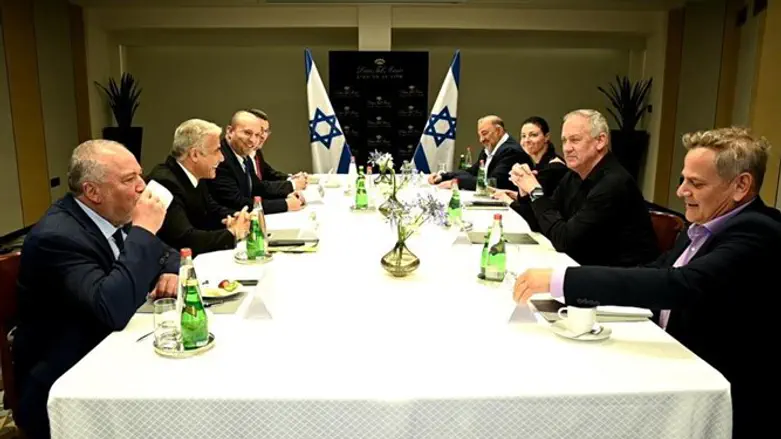 Bennett's coalition heads