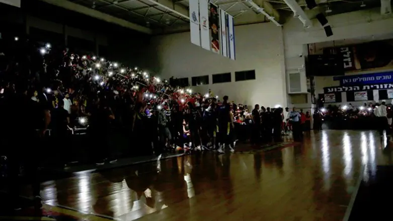 הפסקת החשמל באולם שבגן נר אתמול