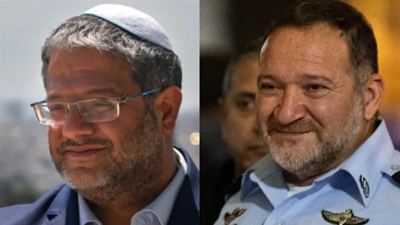 המפכ"ל שבתאי ואיתמר בן גביר