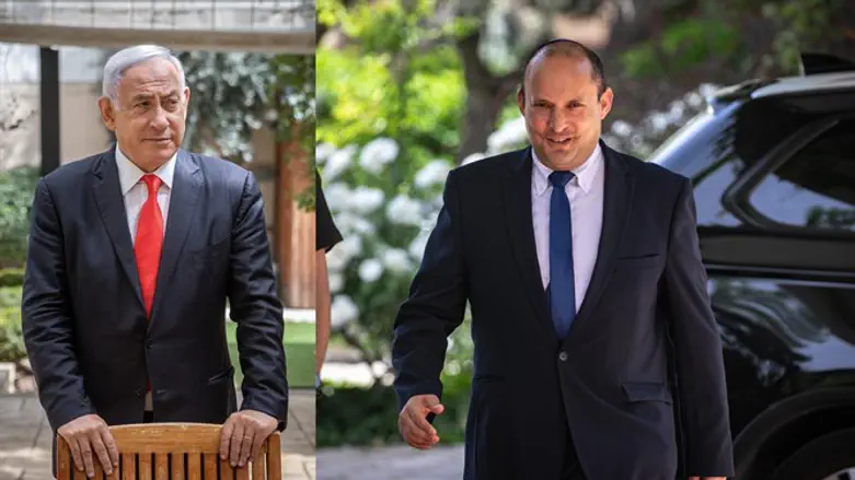 נפתלי בנט ובנימין נתניהו