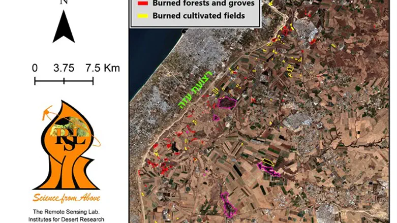 שטחי עוטף עזה, מאי 2021