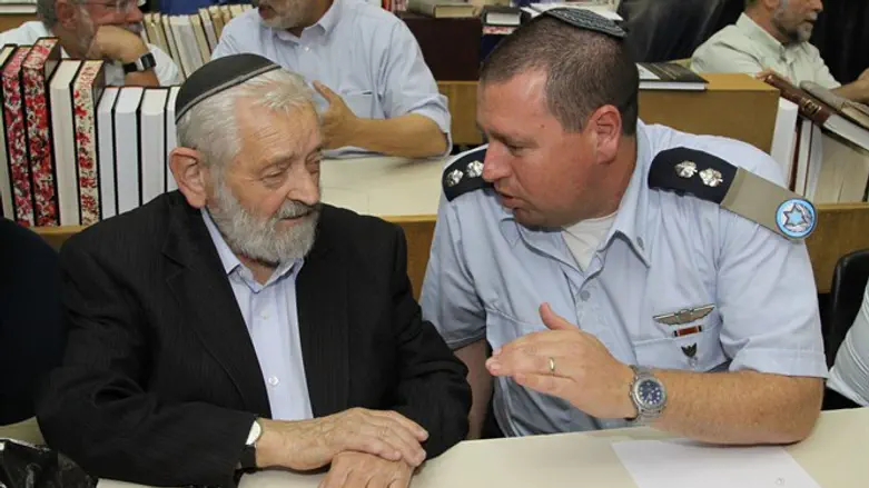 Judge Tzvi Tal and his son Moshe Hy"d