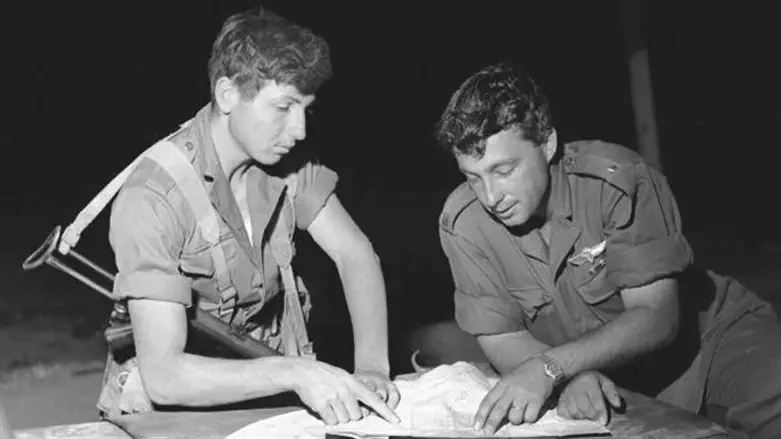 אריק שרון ומאיר הר ציון