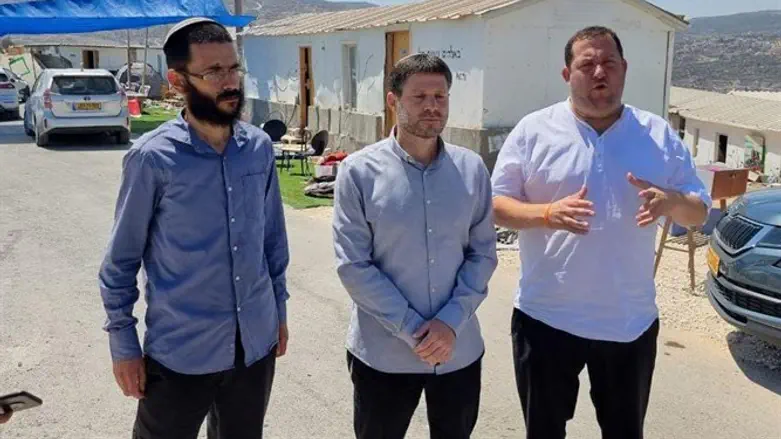 MK Bezalel Smotrich in Evyatar