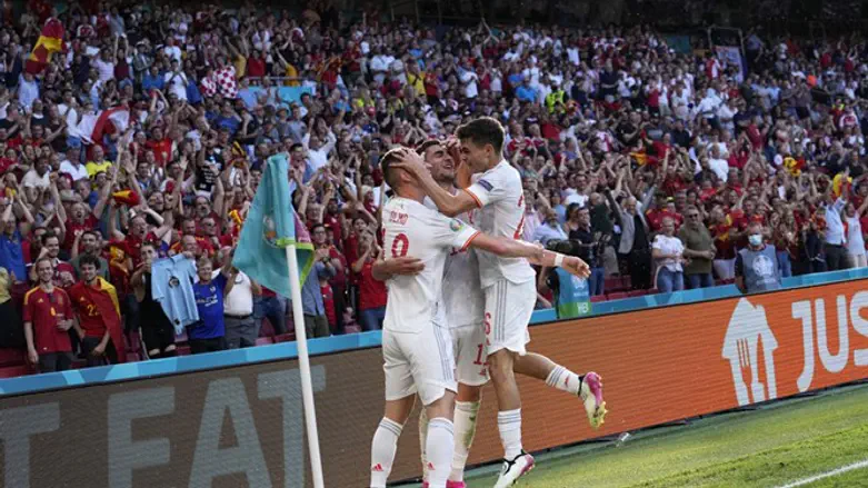 שחקני ספרד אמש. עשו היסטוריה